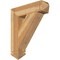 Ekena Millwork Traditional Arts & Crafts Rough Sawn Bracket, Western Red Cedar, 6"W x 26"D x 30"H BKT06X26X30TRA03RWR - alternate 1